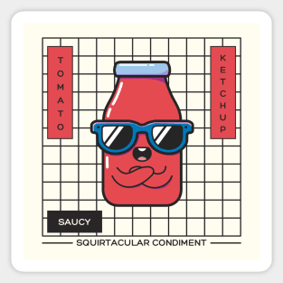 Tomato Ketchup — The Squirtacular Condiment Sticker